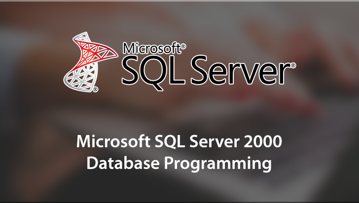 Microsoft SQL Server 2000 Database Programming
