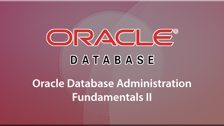 Oracle Database Administration Fundamentals II