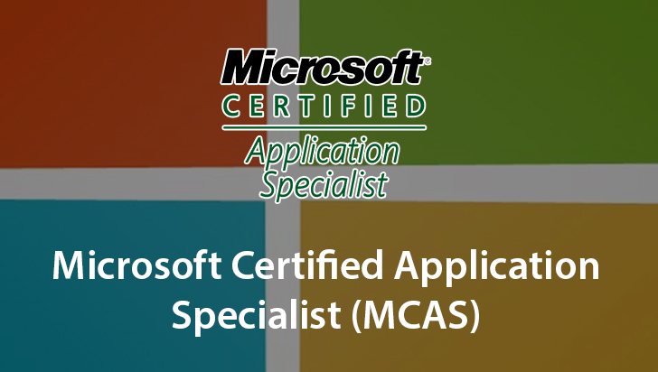 Microsoft Certified Application Specialist (MCAS)