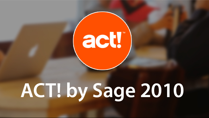 ACT! by Sage 2010