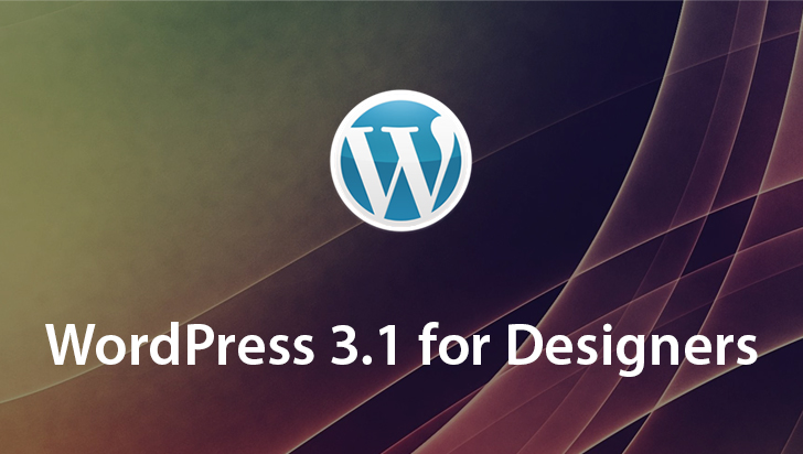 WordPress 3.1 for Designers