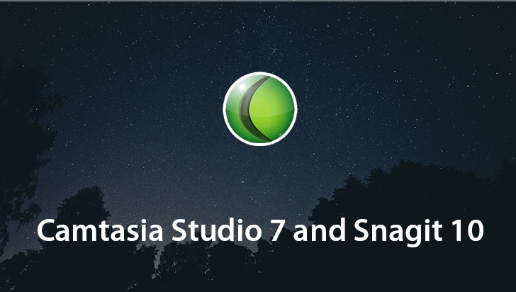 Camtasia Studio 7 and Snagit 10