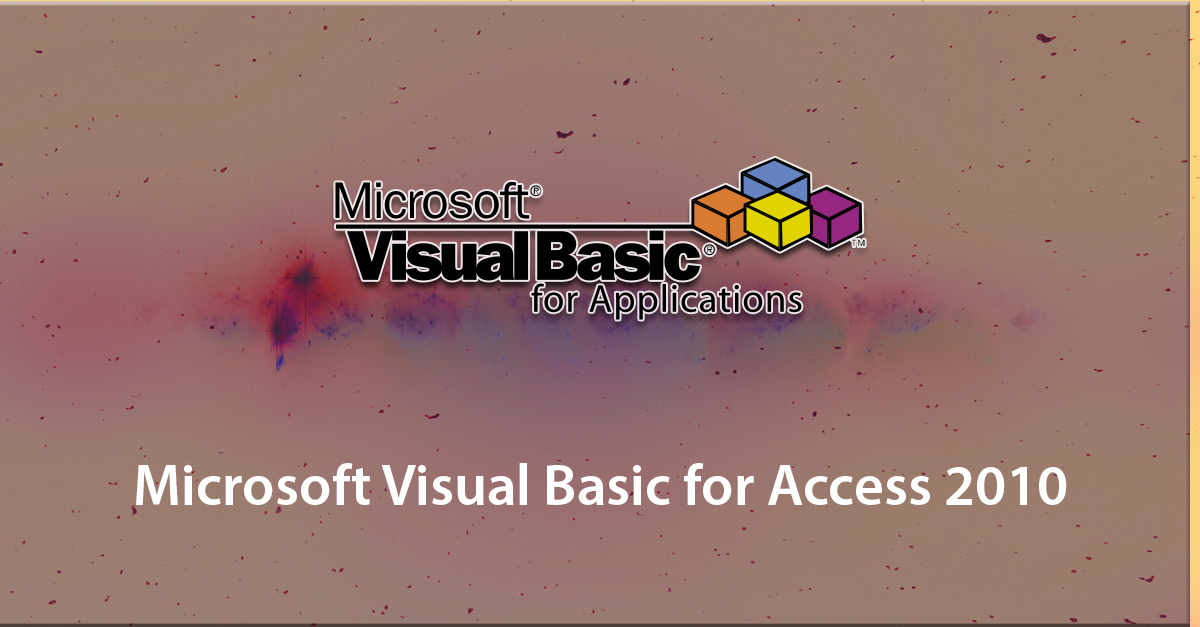 Microsoft Visual Basic for Access 2010