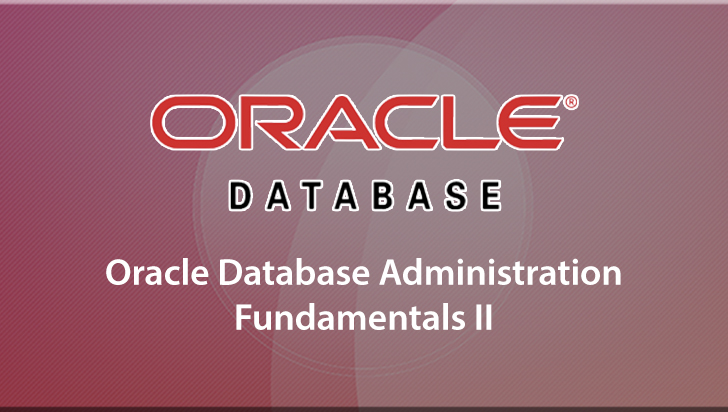 Oracle Database Administration Fundamentals II
