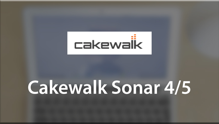 Cakewalk Sonar 4/5
