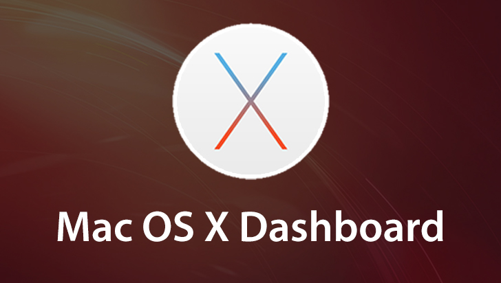 Mac OS X Dashboard